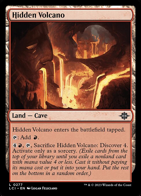 Image of Hidden Volcano The Lost Caverns of Ixalan (lci) #277