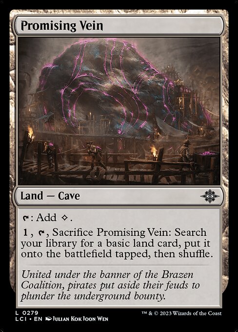 Image of Promising Vein The Lost Caverns of Ixalan (lci) #279