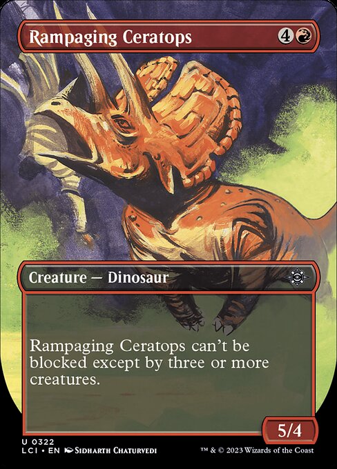 Image of Rampaging Ceratops The Lost Caverns of Ixalan (lci) #322