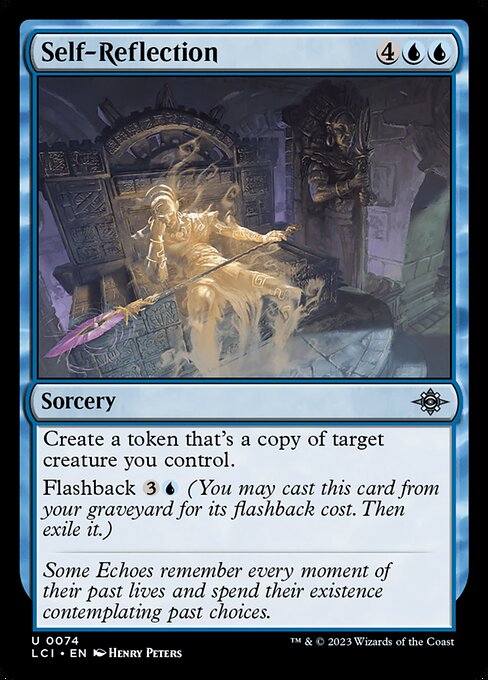 Image of Self-Reflection The Lost Caverns of Ixalan (lci) #74