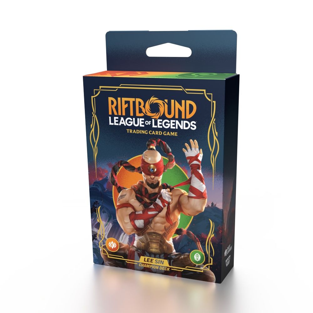 Image of Riftbound: League of Legends TCG – Champion Deck – Origins: Lee Sin - Pop Culture Larrikin 