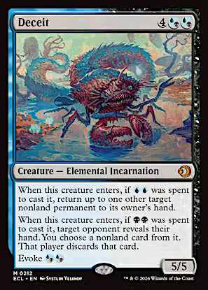 Deceit - 212 - Lorwyn Eclipsed - MTG