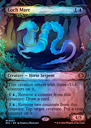 Loch Mare - 307 Showcase Foil - Lorwyn Eclipsed - MTG
