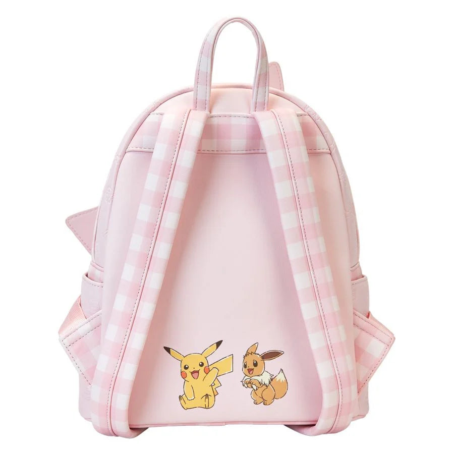 Loungefly Pokemon Cafe Pickachu & Eevee 10" Faux Leather Mini Backpack - Pop Culture Larrikin 