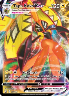 Image of Tapu Koko VMAX Battle Styles (BST) #051