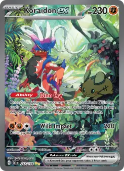 Image of Koraidon ex Scarlet and Violet (SVI) #247