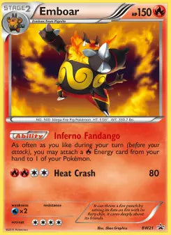 Image of Emboar Black and White Promos (BWP) #BW21