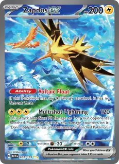 Image of Zapdos ex 151 (MEW) #202