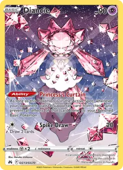 Image of Diancie Crown Zenith (CRZ) #GG13