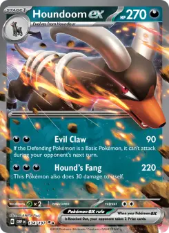 Image of Houndoom ex Obsidian Flames (OBF) #134