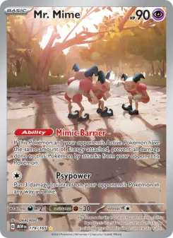 Image of Mr. Mime 151 (MEW) #179