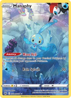 Image of Manaphy Crown Zenith (CRZ) #GG06