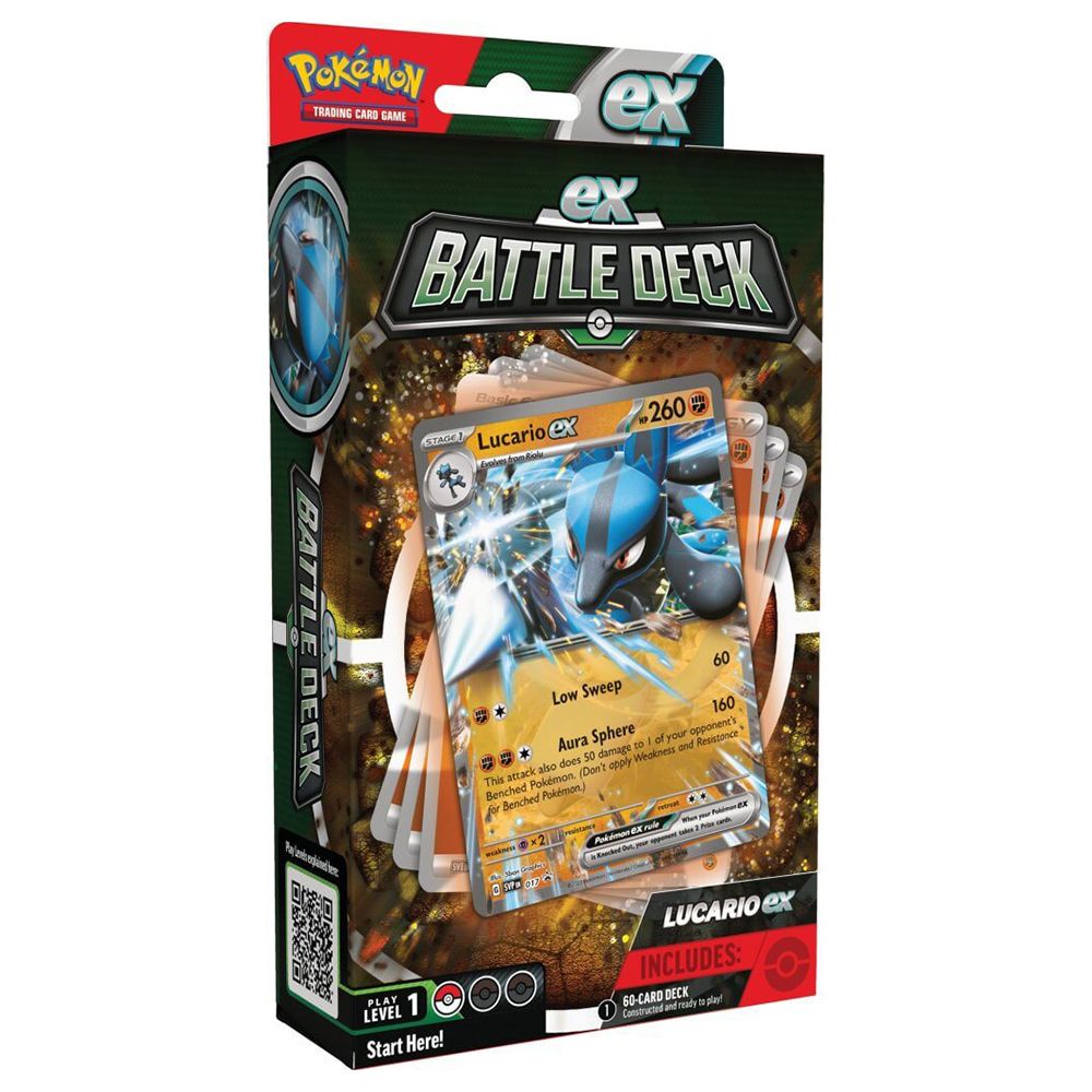 Pokemon TCG: EX Battle Deck (Lucario EX) C-RA