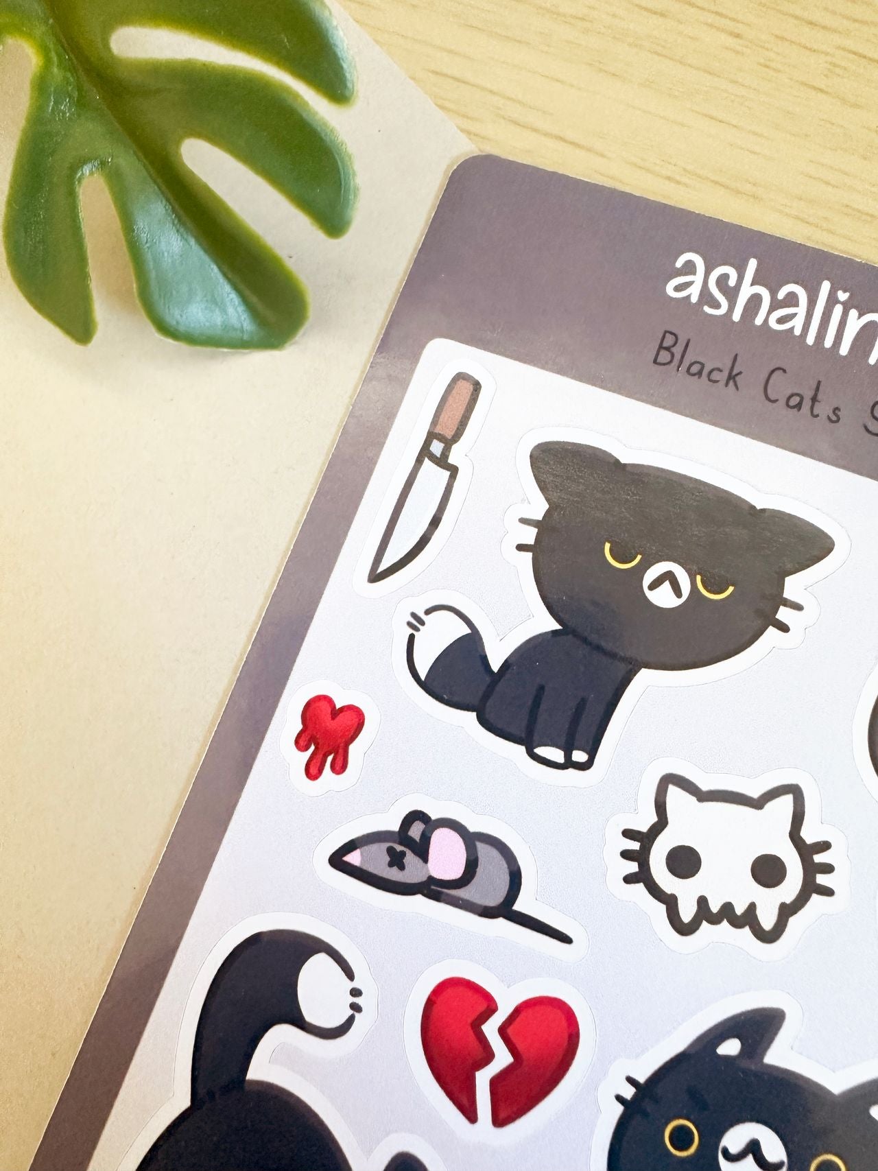 Sticker Sheets Cats! - @ashalind.draws