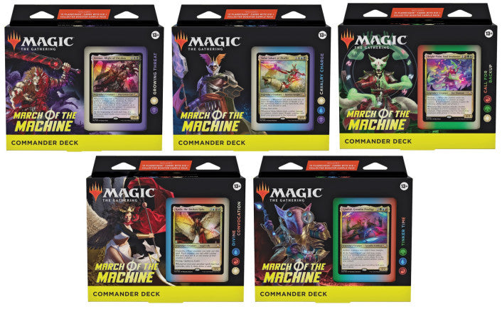 Magic the Gathering March of the Machine Commander Deck - Pop Culture Larrikin 