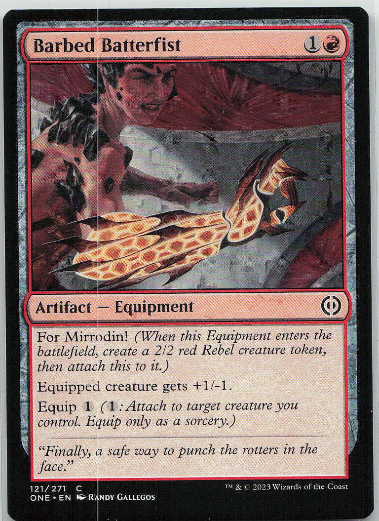 Barbed Batterfist
