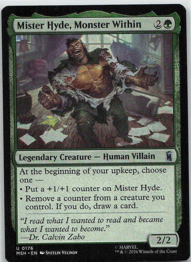 Mister Hyde, Moster Within
