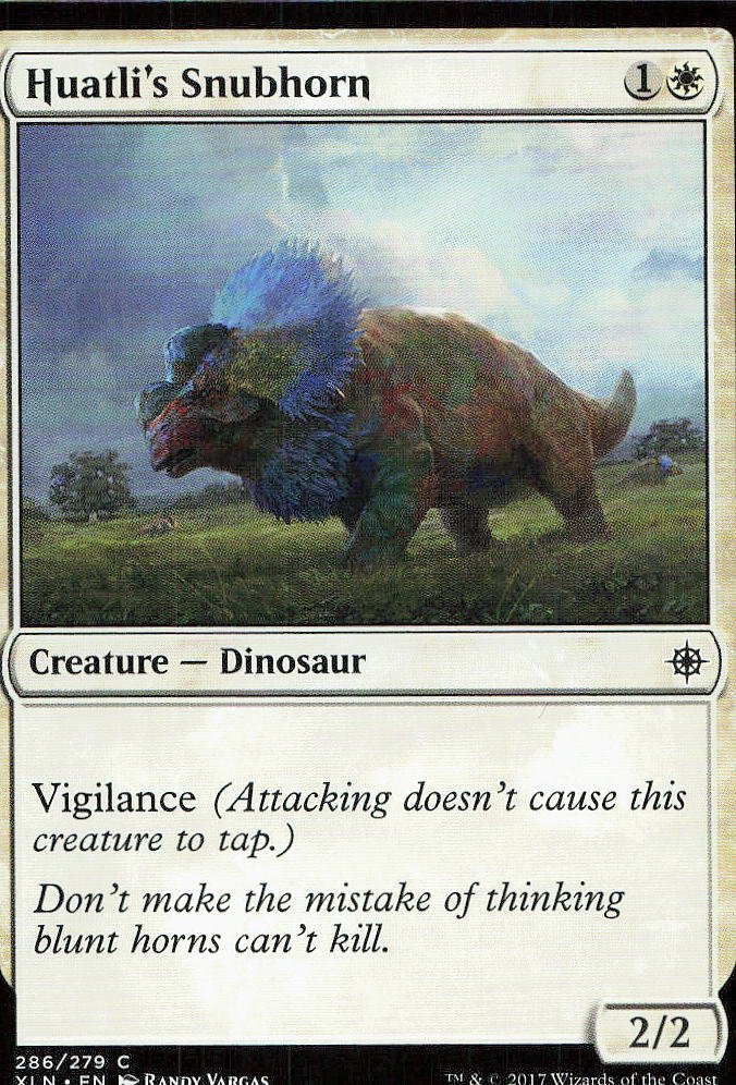 Huatli's Snubhorn