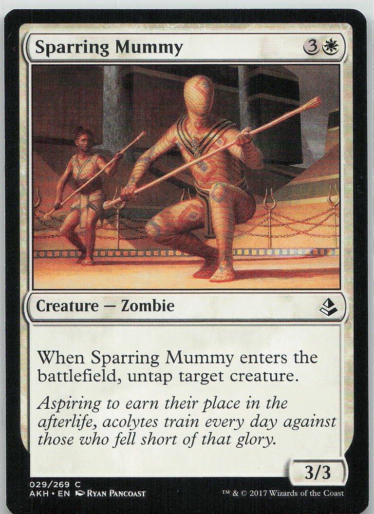 Sparring Mummy