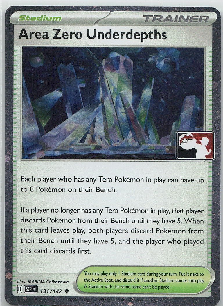 Area Zero Underdepths