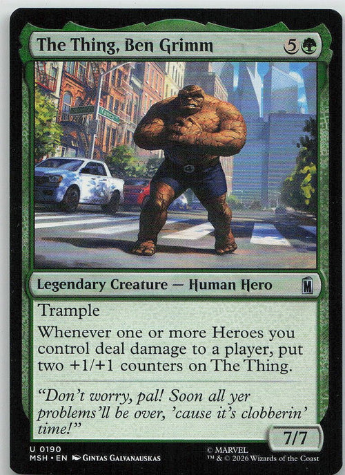 The Thing, Ben Grimm
