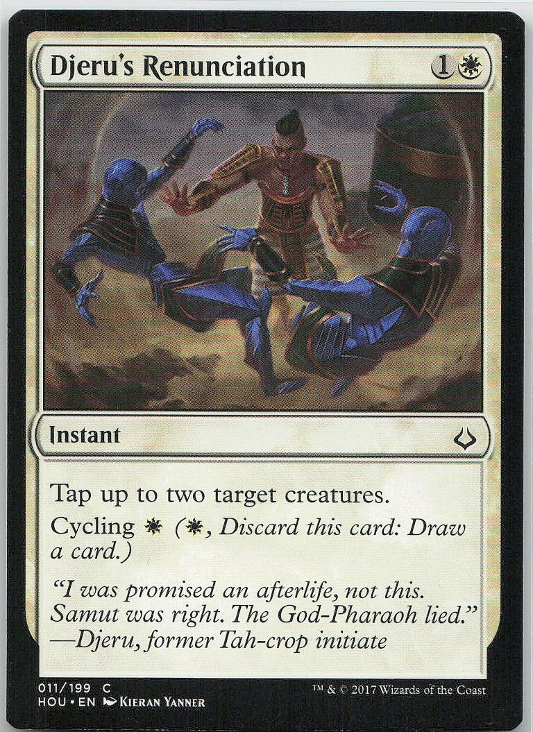 Djeru's Renunciation