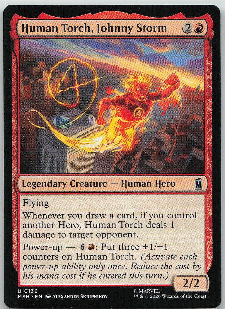 Human Torch, Johnny Storm