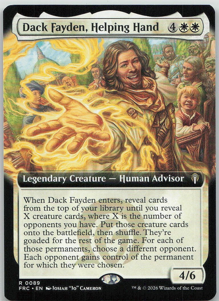 Dack Fayden, Helping Hand