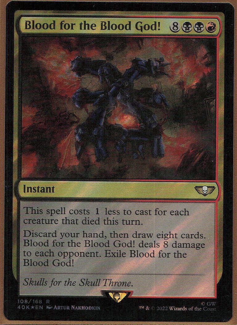 Blood for the Blood God!