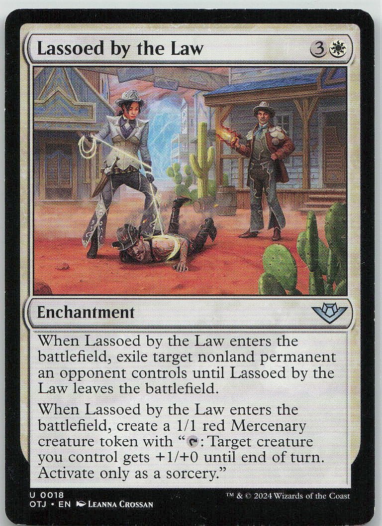 Lassoed by the Law