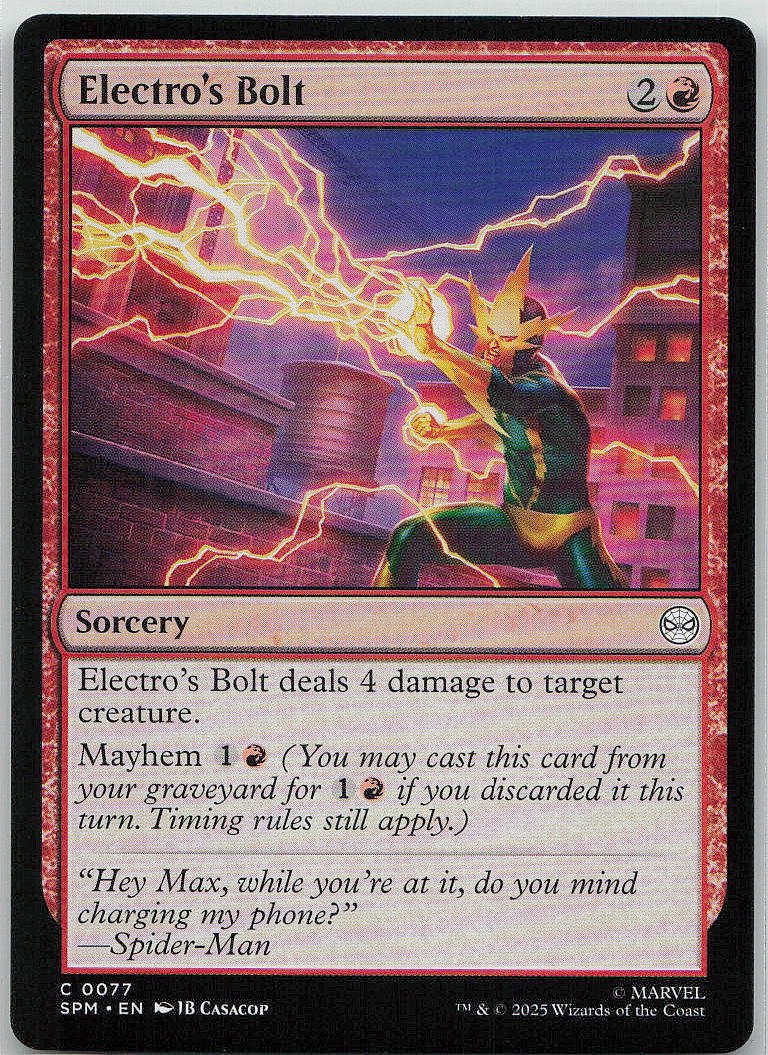 Electro's Bolt