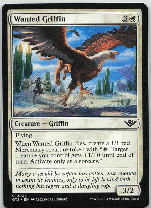 Wanted Griffin