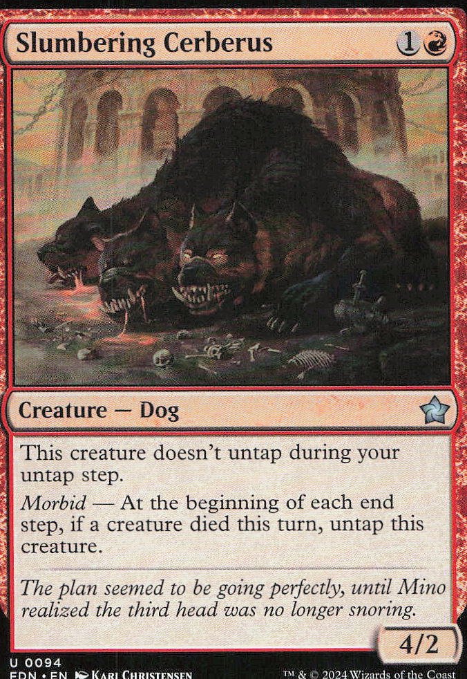 Slumbering Cerberus