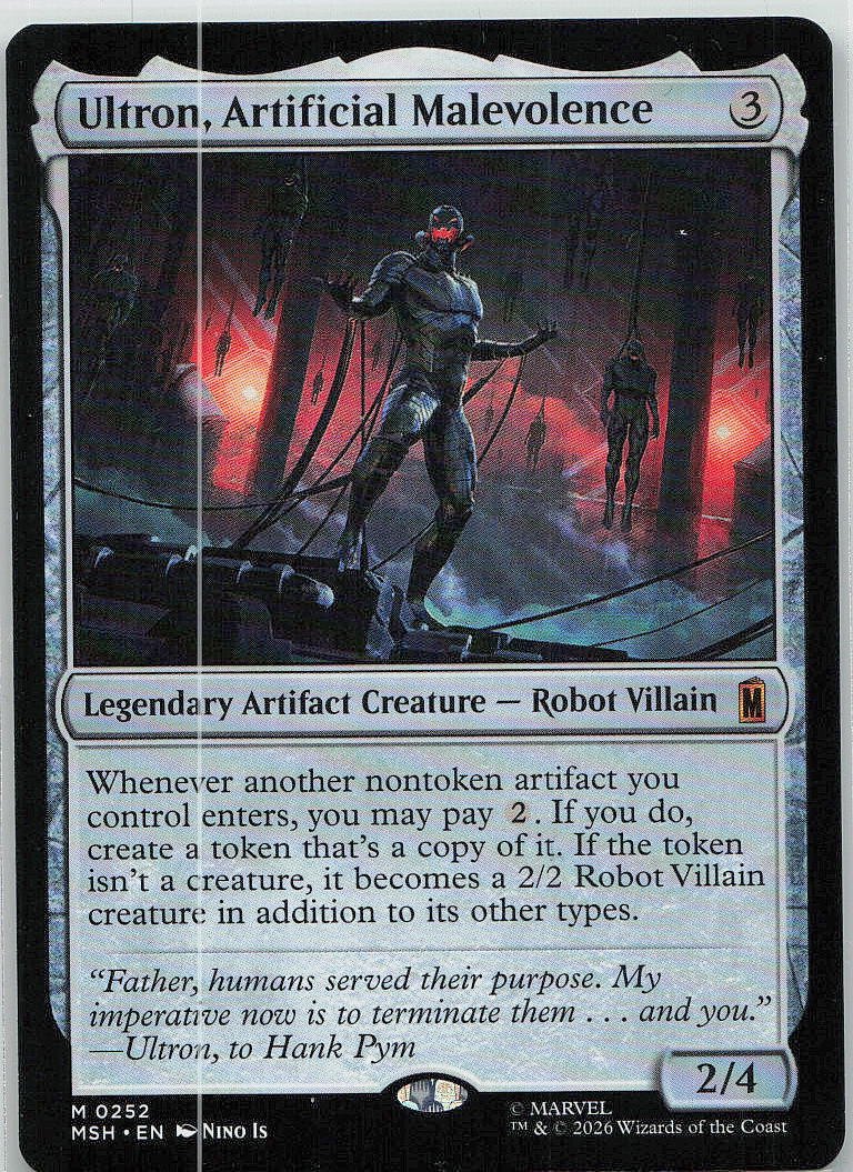 Ultron, Artificial Malevolence