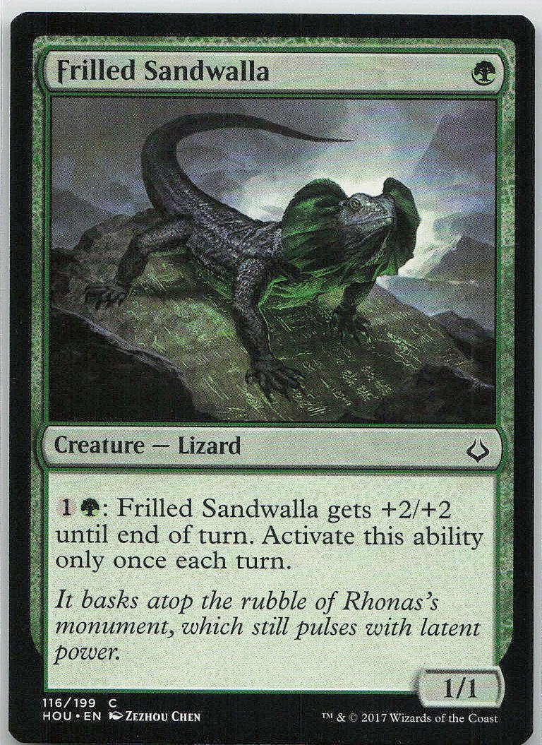 Frilled Sandwalla