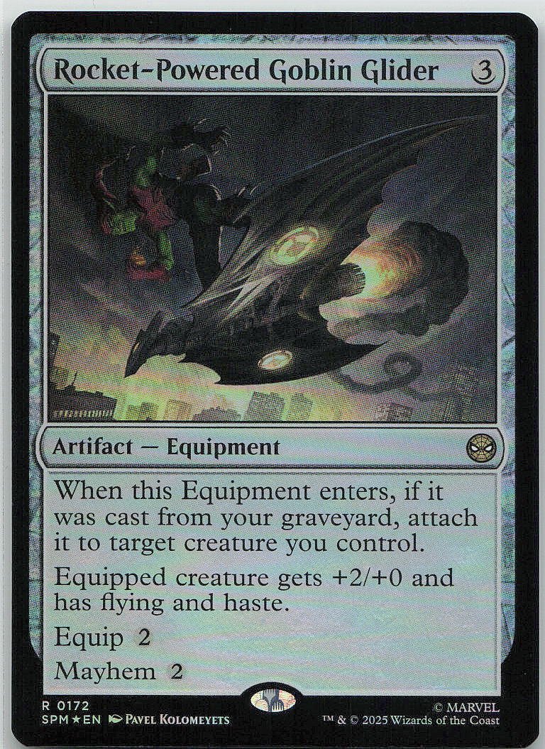 Rocket-Powered Goblin Glider