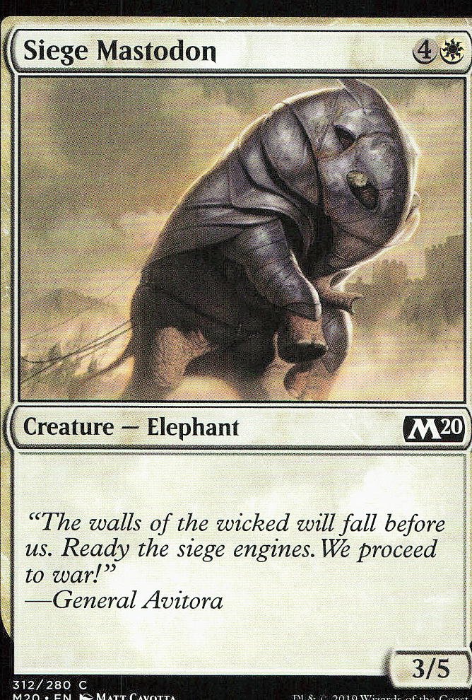 Siege Mastodon