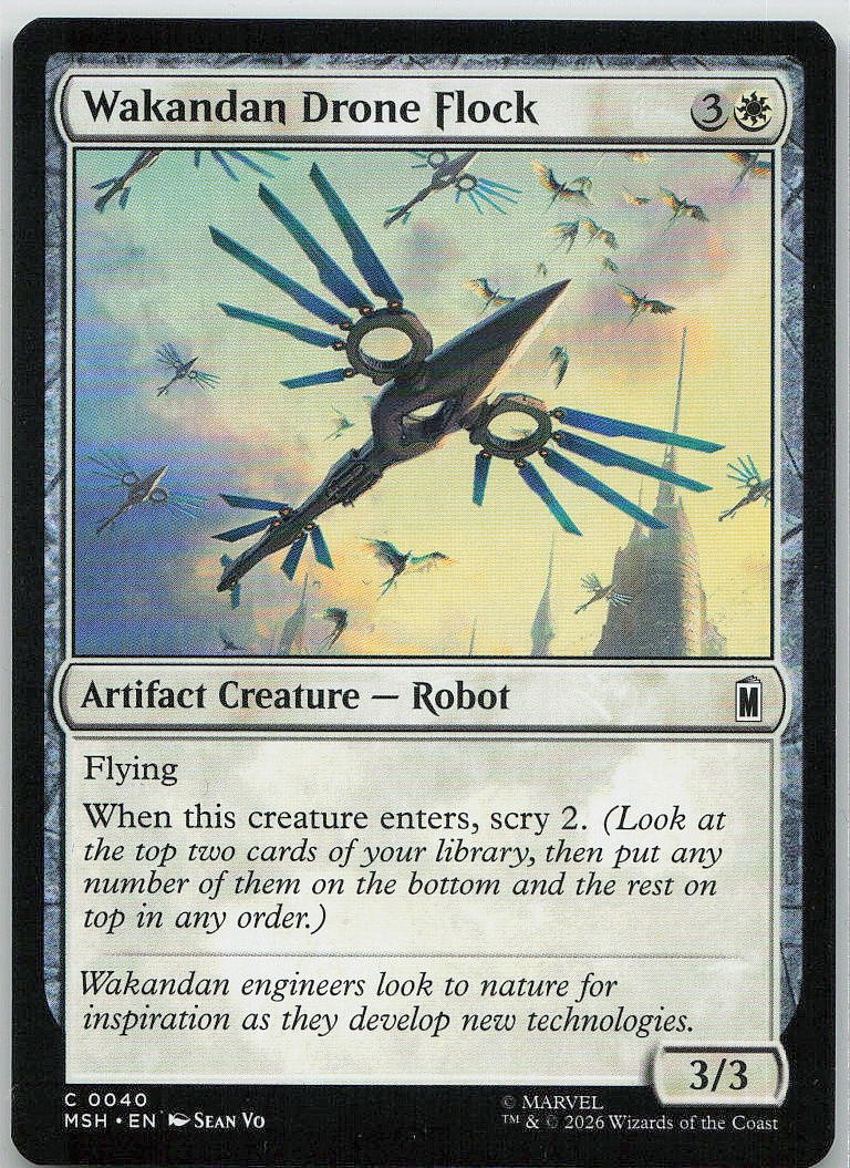 Wakandan Drone Flock