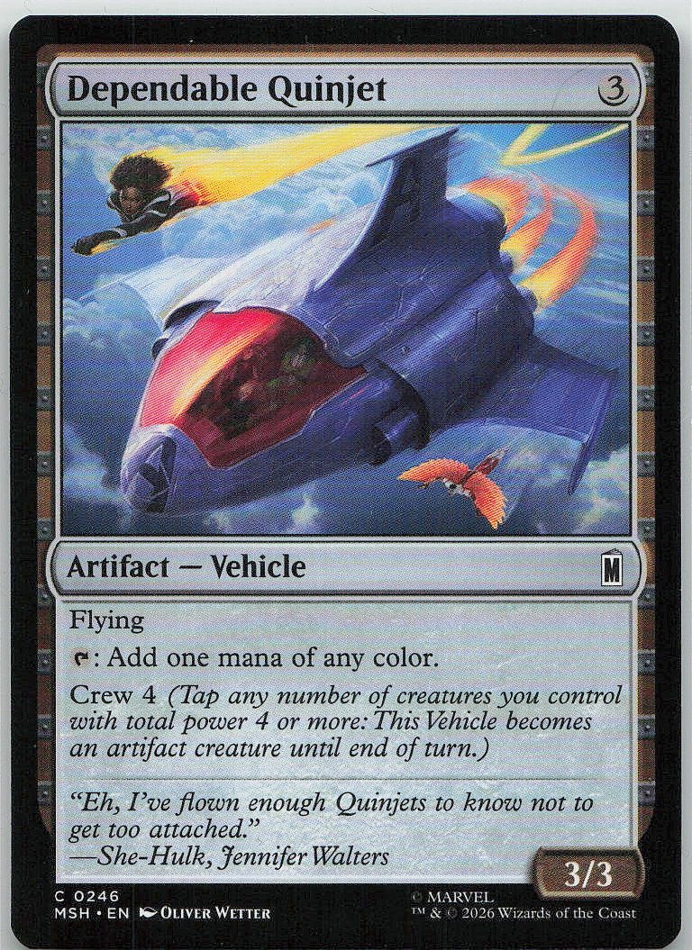 Dependable Quinjet
