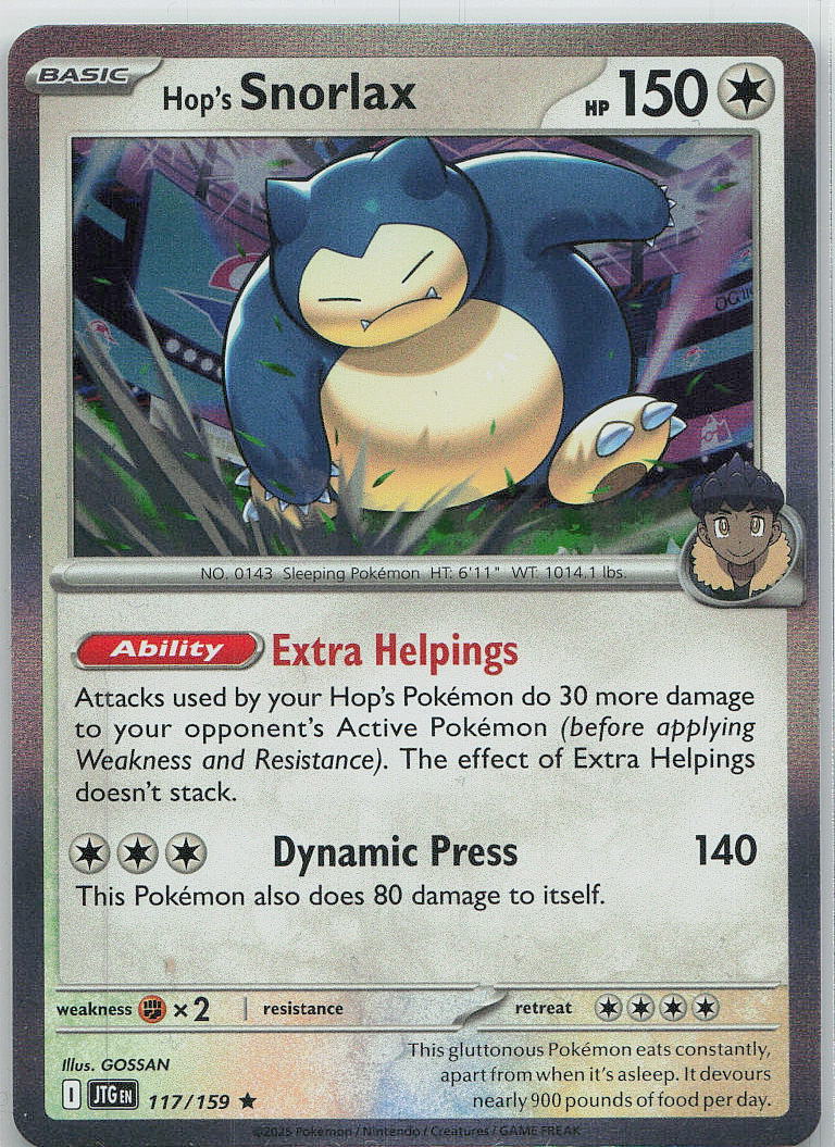 Hop's Snorlax