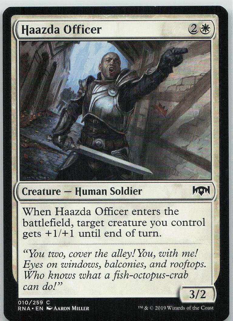 Haazda Officer