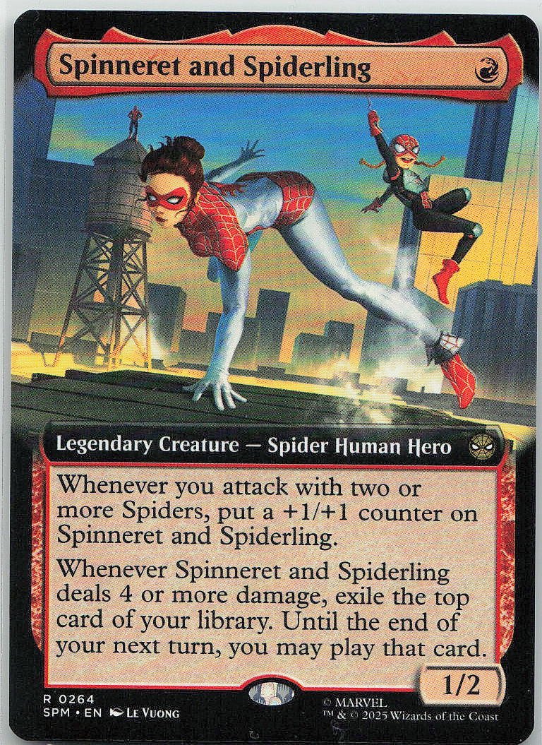 Spinneret and Spiderling