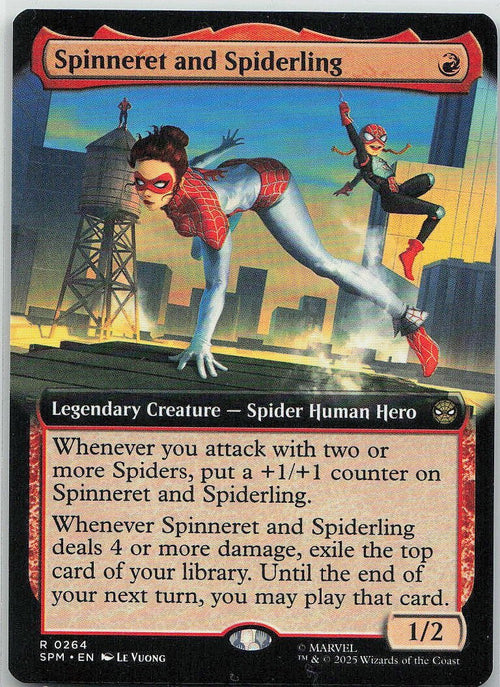 Spinneret and Spiderling