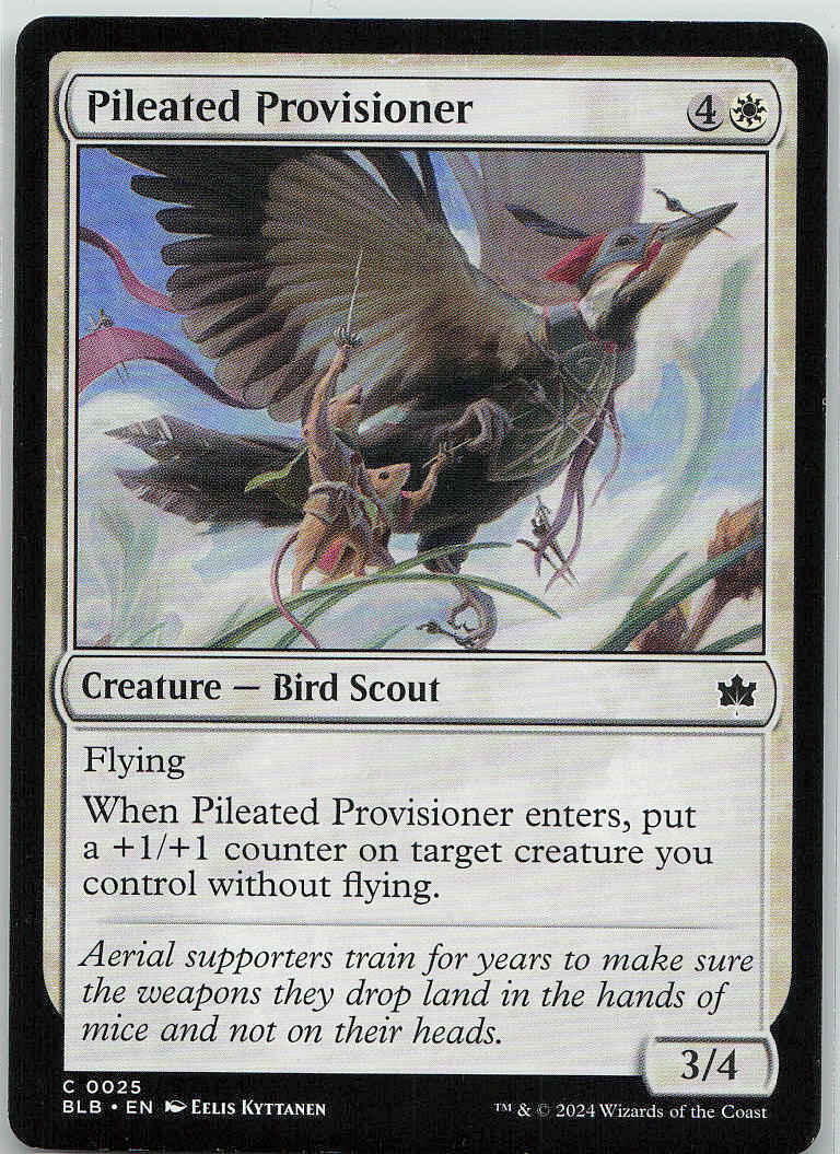 Pileated Provisioner