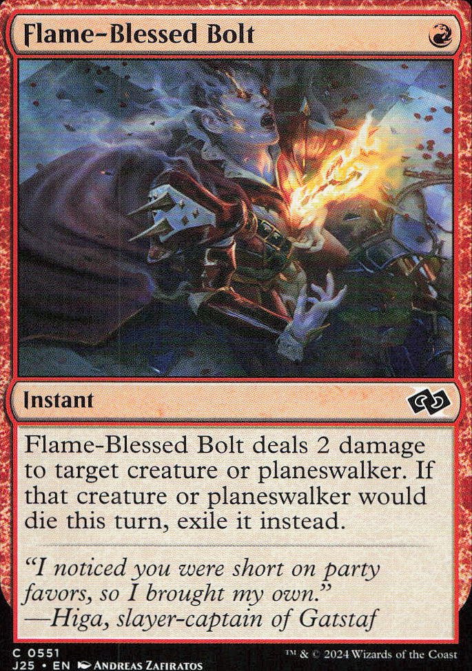 Flame-Blessed Bolt
