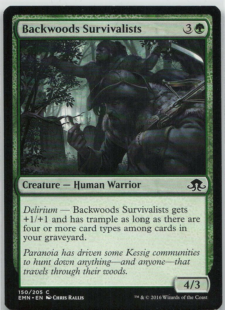 Backwoods Survivalists