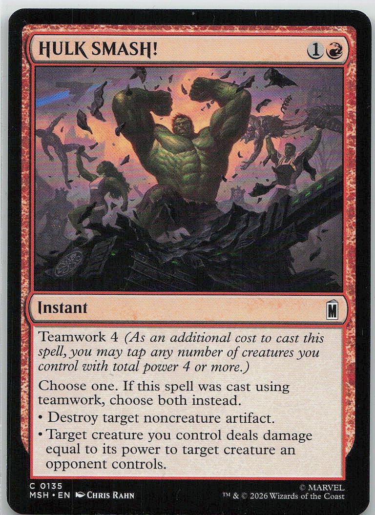 HULK SMASH!
