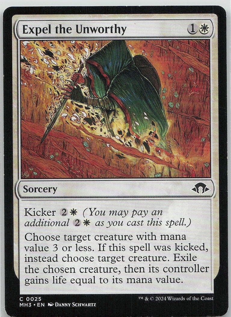 Expel the Unworthy