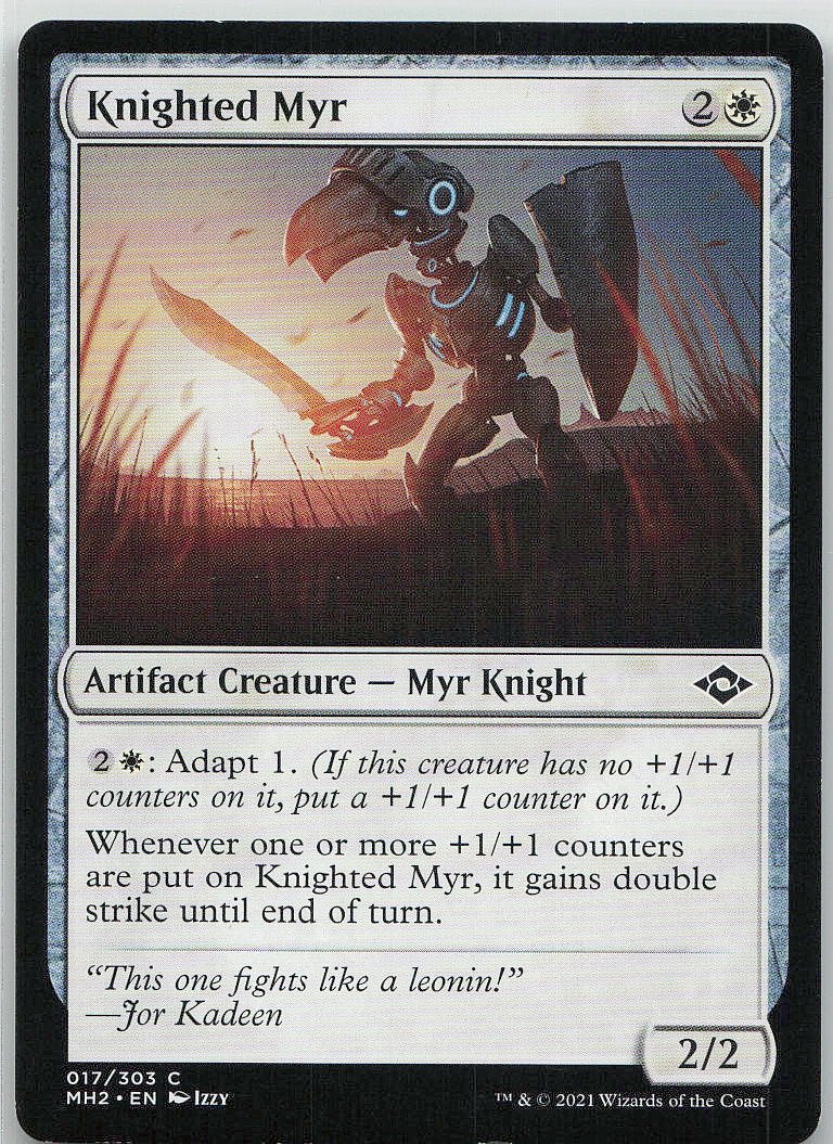 Knighted Myr
