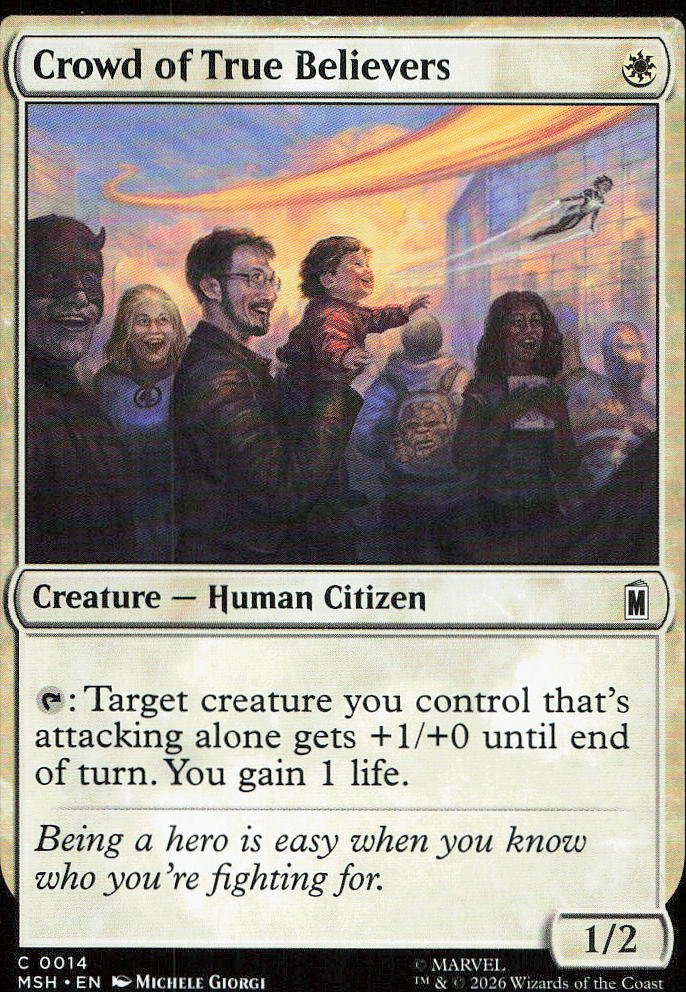 Crowd of True Believers